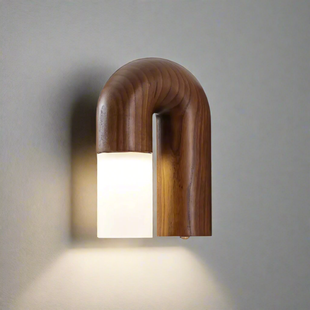 Applique murale bois LED