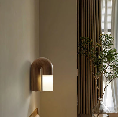 Applique murale bois LED