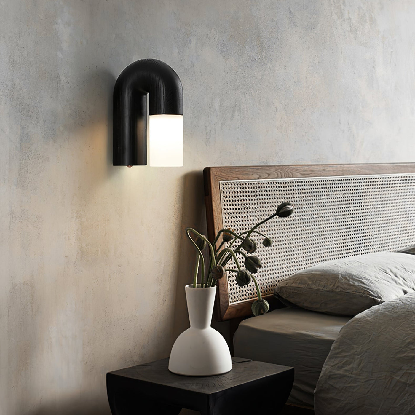 Applique murale bois LED