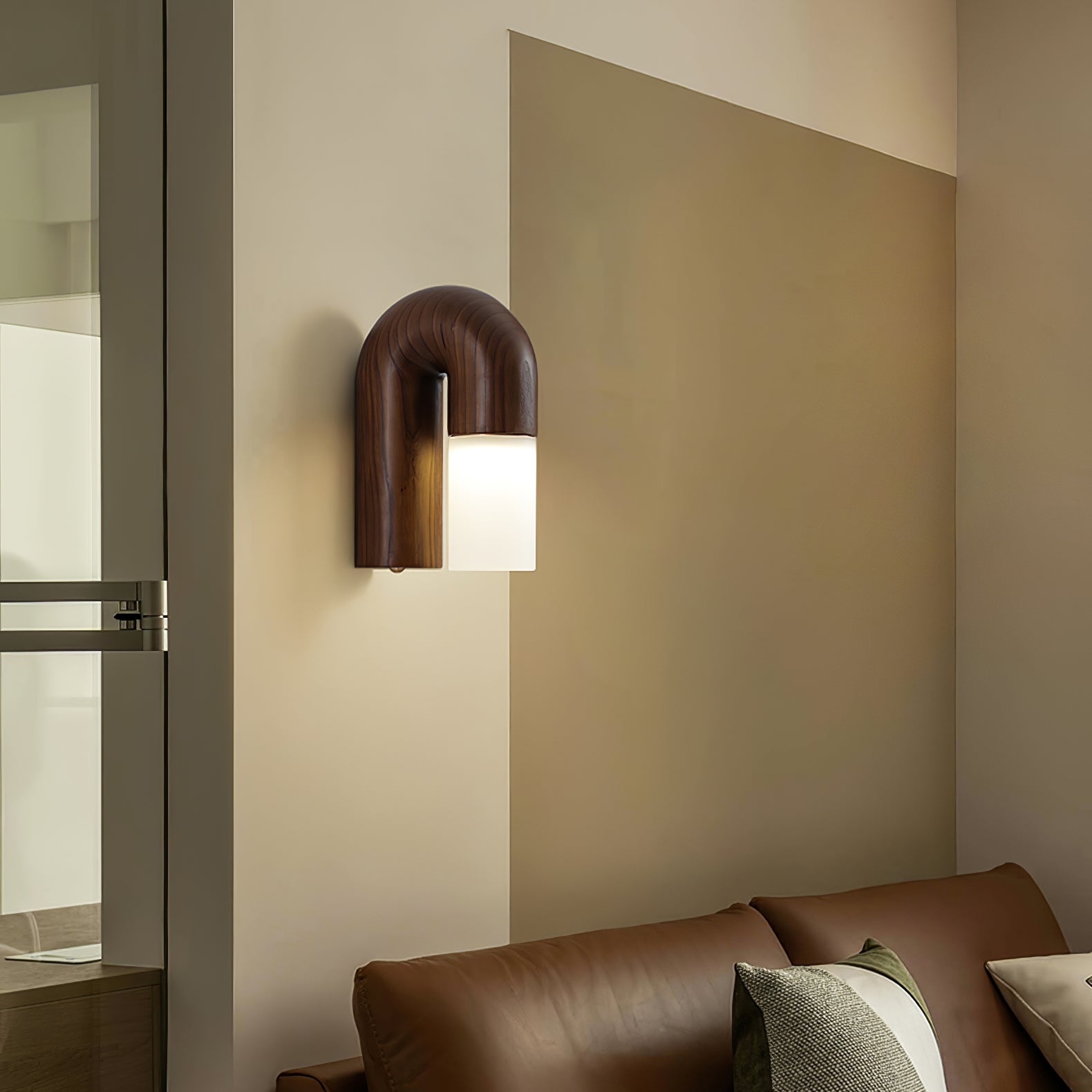 Applique murale bois LED