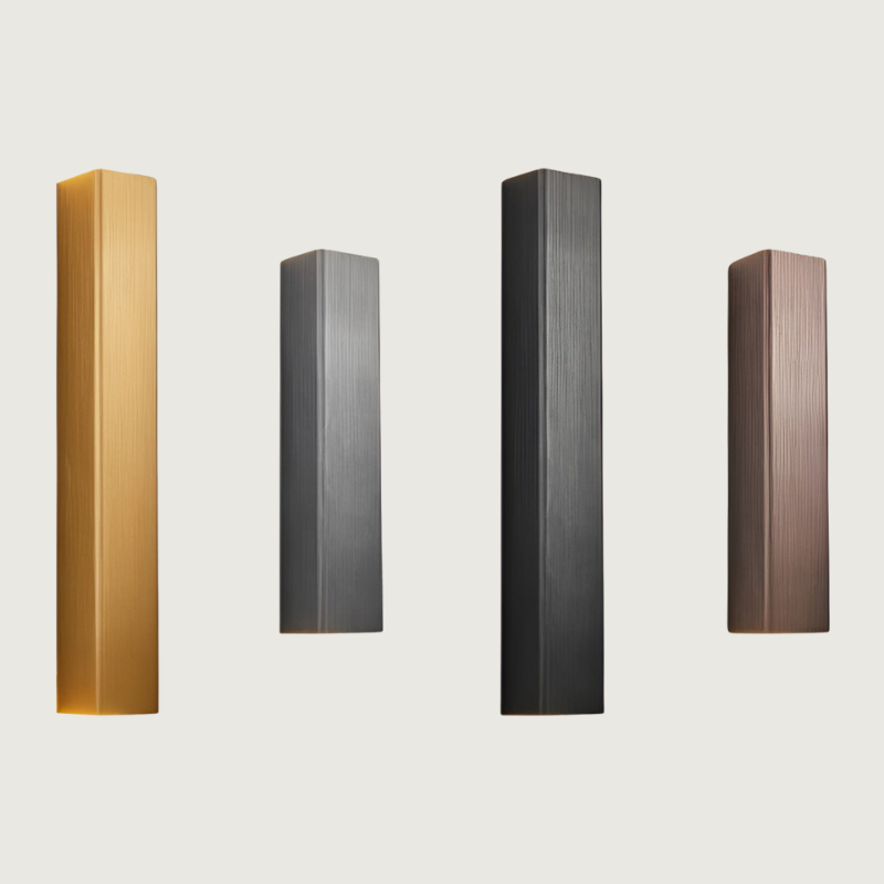 Applique murale rectangulaire élégante